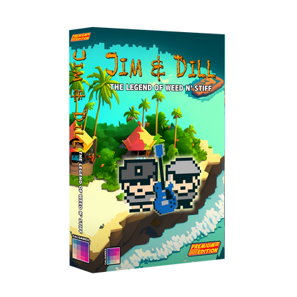 Jim & Dill  The Legend of Weed N' Stiff - NES Release Standard & Silver (PRE-ORDER)