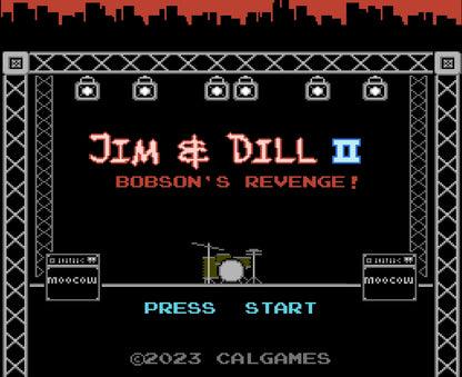 Jim & Dill II: Bobson's Revenge - NES Release Standard & Silver (PRE-ORDER)